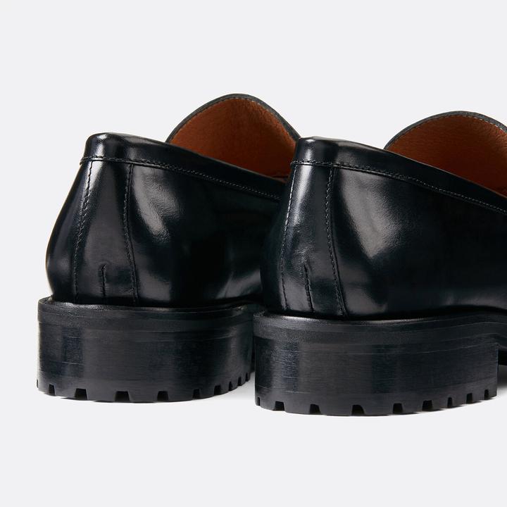 Produktbild La Redoute Collections Signature-Mokassins Arlette aus Glattleder (40)