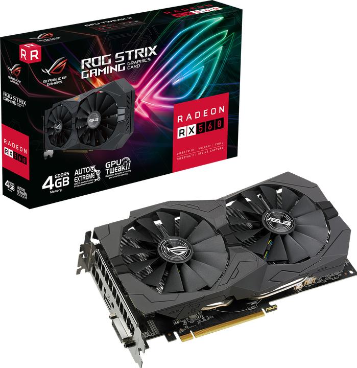 Produktbild ASUS ROG STRIX Radeon RX560 V2 GAMING (4 GB)