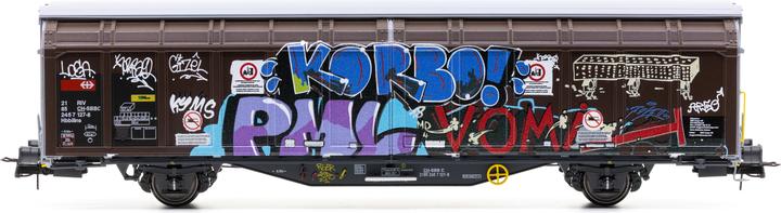 Image du produit Lemke SBB 2-achsiger Schiebewandwagen Hbbillns Zukunft ist Luxus Ep. VI (Piste H0)