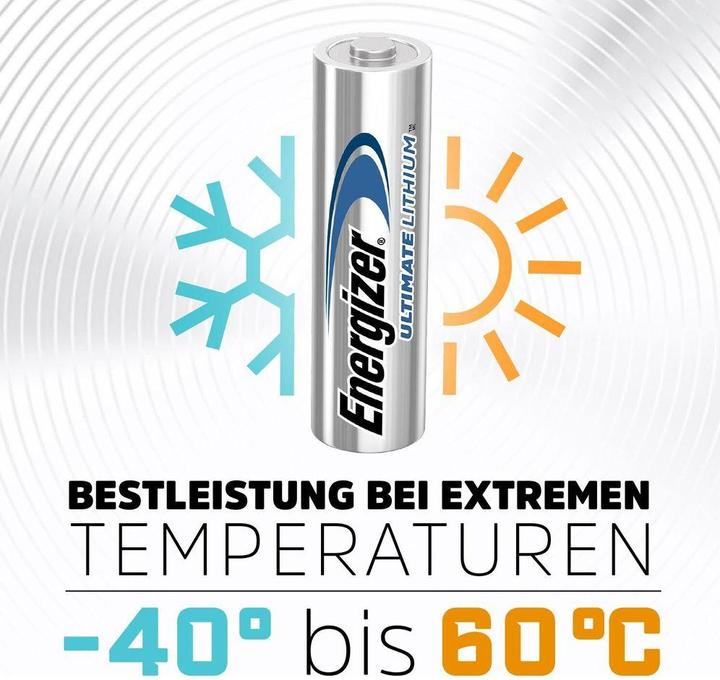 Immagine prodotto Energizer Ultimate Lithium (4 pz., AA, 3000 mAh)