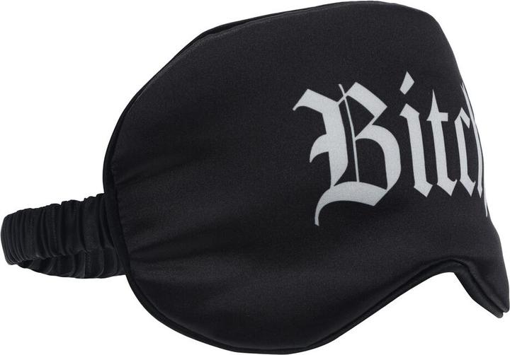 Produktbild Ouch! Bitch - Printed Satin Mask - Black