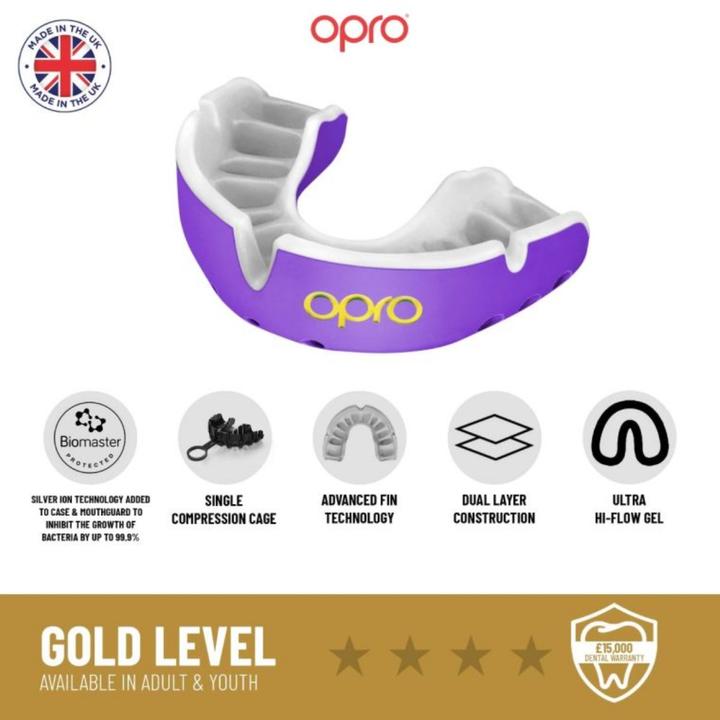 Produktbild Opro MundschutzSelf-Fit Gold Erwachsene (One Size)