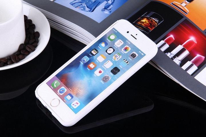 Produktbild König Design Apple iPhone 6s Plus Handy Hülle Mandala Case Schutzhülle Motiv Traumfänger Weiss (Apple iPhone 6 Plus, Apple iPhone 6s Plus)