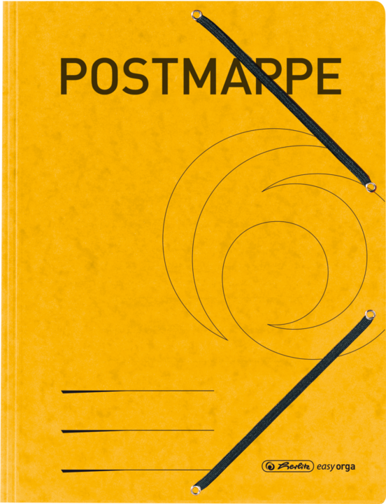 Produktbild Pelikan Herlitz Einschlagmappe 11255593 m.G. DIN A4 Postmappe gelb (A4, 1 x)