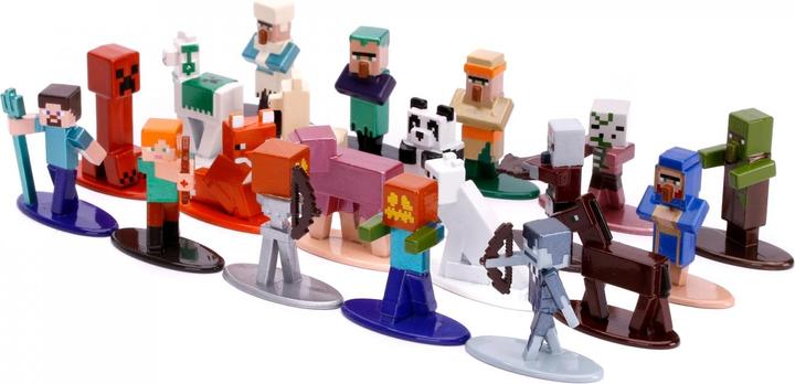 Produktbild Jada Minecraft 20-Pack Nanofigs Wave 3