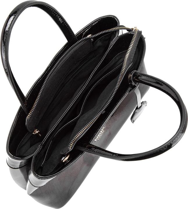 Actual product image Diana & Co Handtasche Damen - Modell Velouria - 100% Veganes Pu-Leder - 30.0 X 22.0 X 13.0 Cm