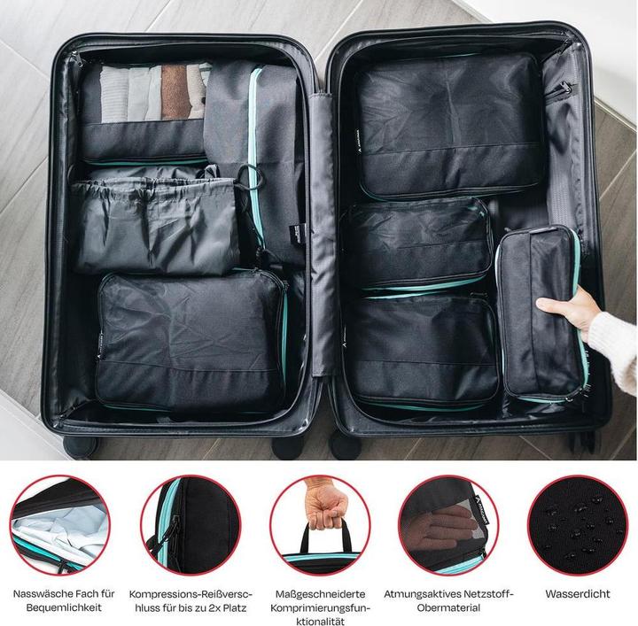 Produktbild Atacama Premium Kompressions Packwürfel 8er-Set