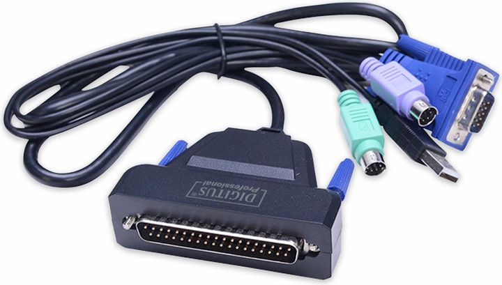 Actual product image Digitus KVM module single port for modularized KVM console