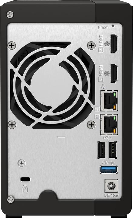 Actual product image QNAP NVR QVP-21C Appliance 8ch embedded 2bay