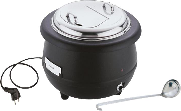 APS Electric soup pot 400-450 W (40 cm, Aluminium)