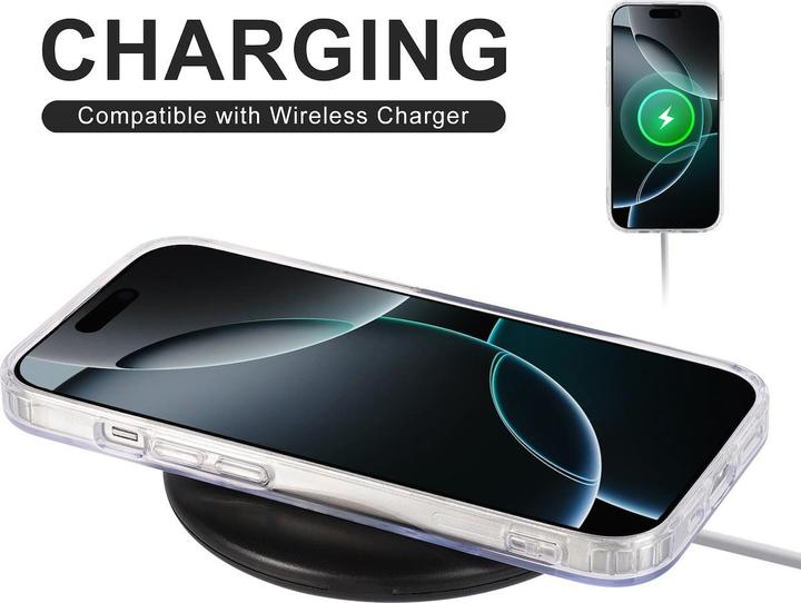Produktbild Iiglo iPhone 16 Pro Magnetic Clear Case (gennemsigtig) (Apple iPhone 16 Pro)