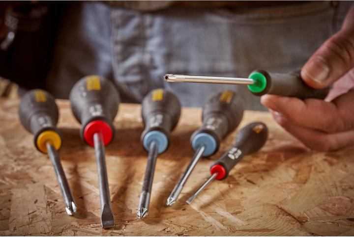 Actual product image Stanley Hexagon socket screwdriver (Pin-torx)