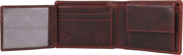 Immagine prodotto Greenburry Portafoglio robusto con protezione RFID in pelle 11,5 cm