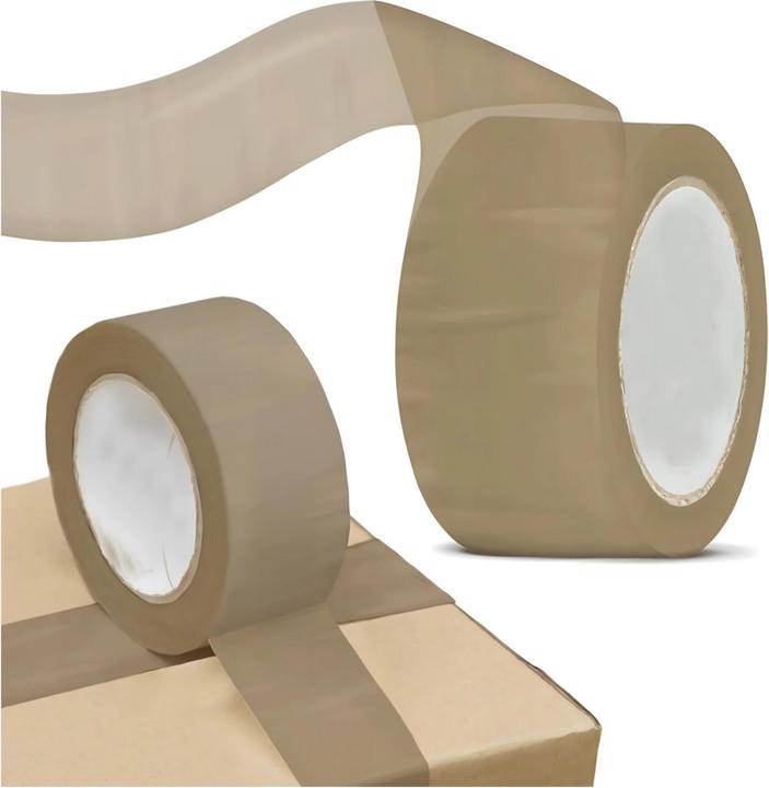 Produktbild Extralink Klebeband Packband Super Qualität Robust Haltbar Braun 48x60m (48000 mm)