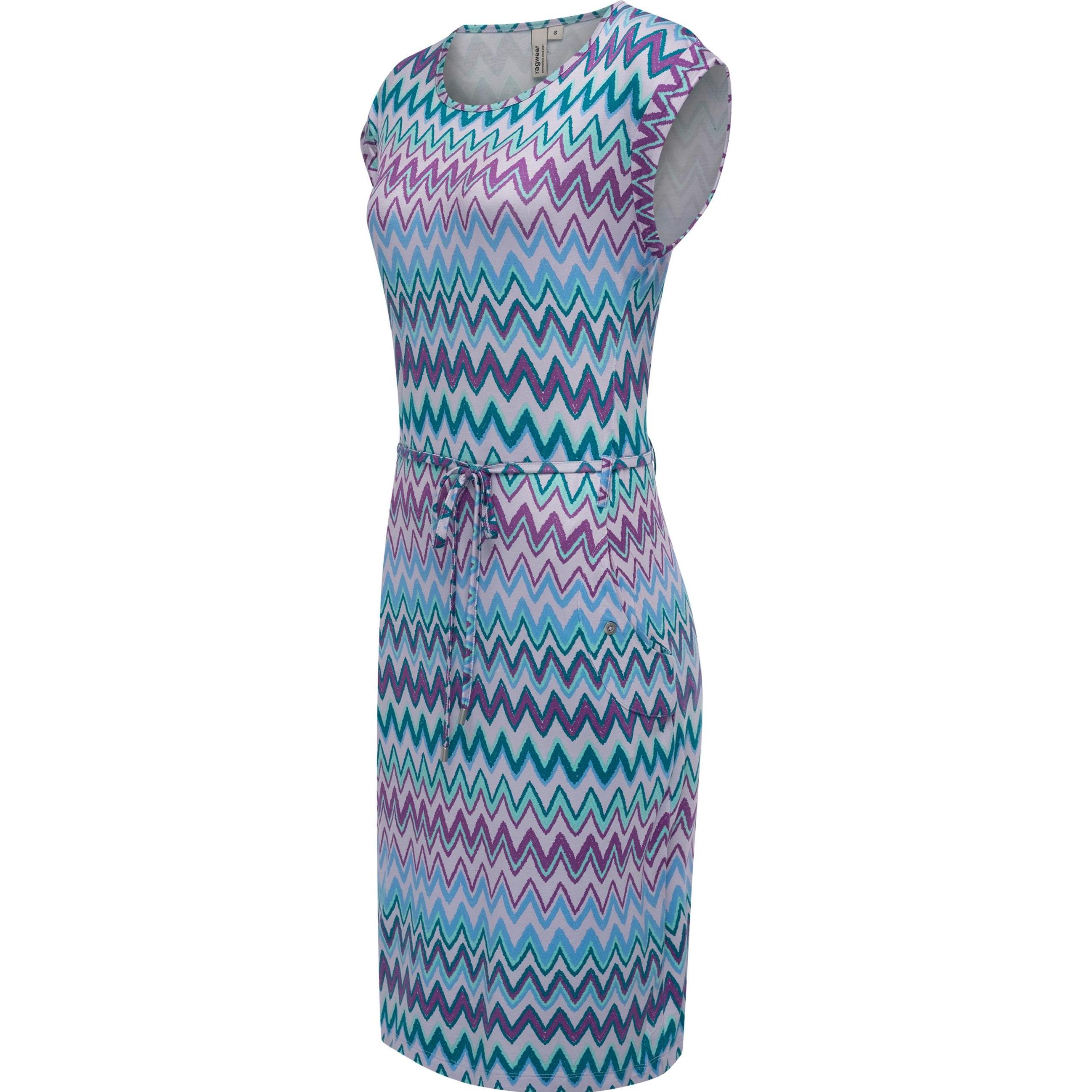 Ragwear, Damen, Kleider, Taggien Print, Violett, (S)