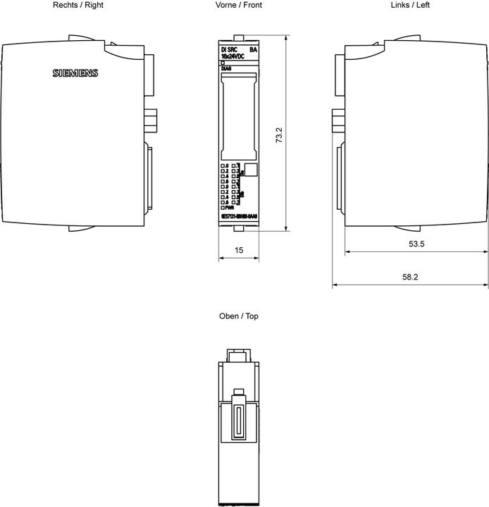 Image du produit Siemens ET 200SP, DI