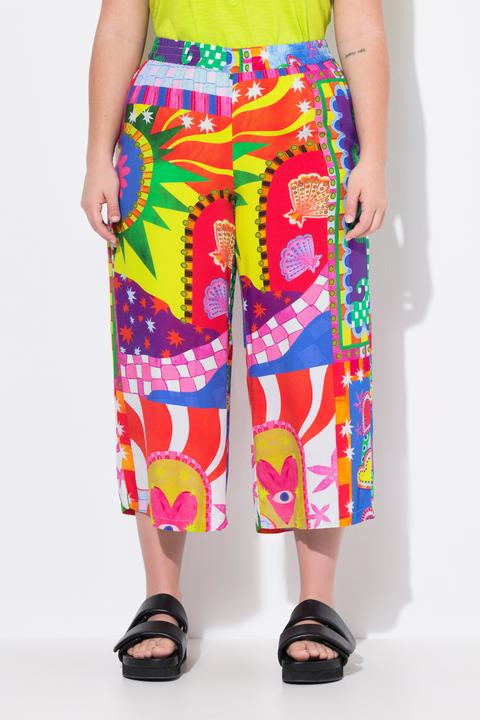 Image du produit Angel of Style Hose, weit und gerade, Mustermix-Druck (58)