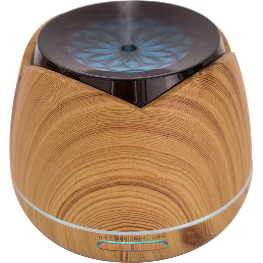 Thumbnail - PNI, Aroma Diffuser, Aromatherapie-Diffusor HU180 für ätherische Öle, mit Ultraschall, 400 ml, Timer, 7 LED-Farben, a (4...