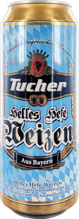Actual product image Tucher Hefeweizen Hell (1 x 50 cl)