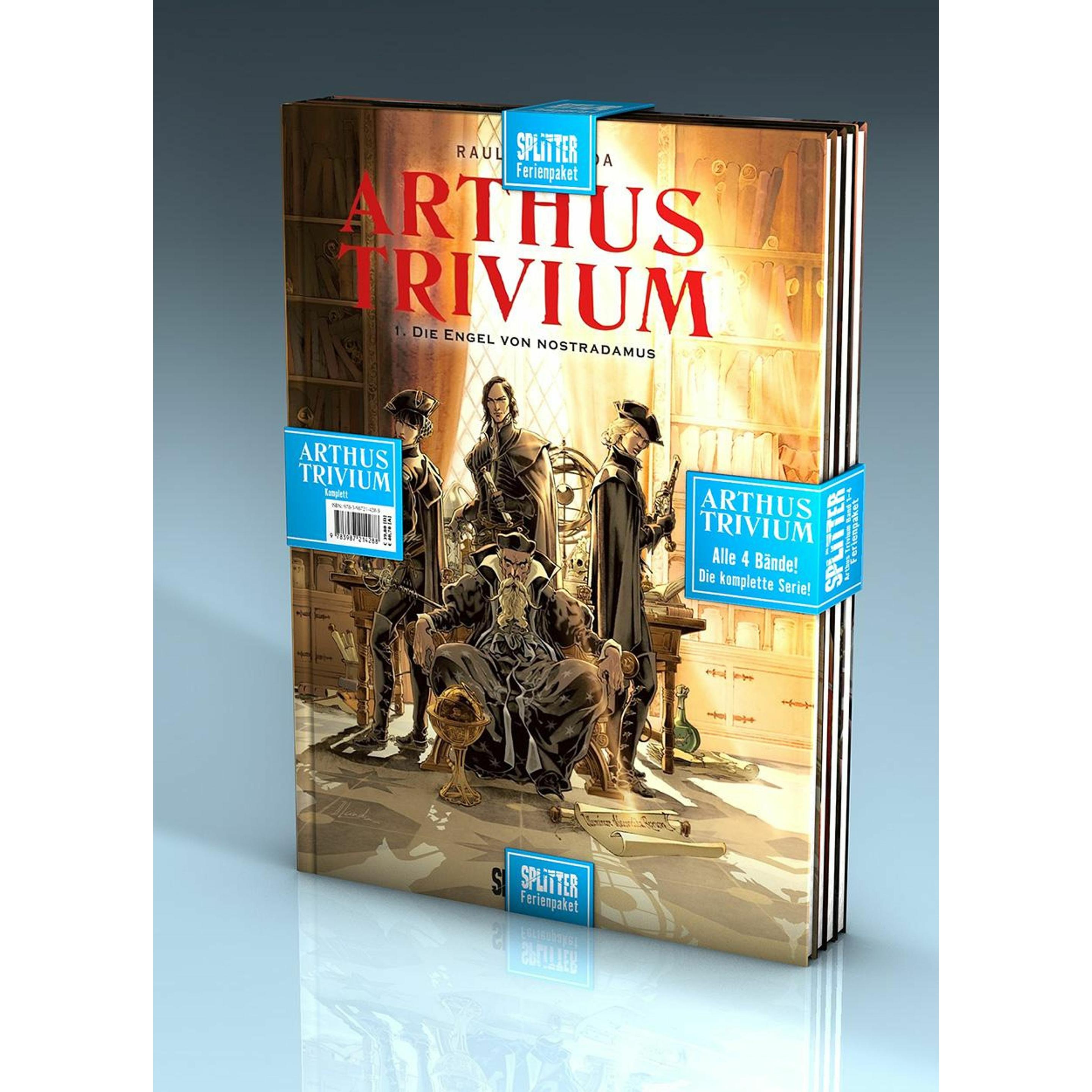 Arthus Trivium Ferienpaket: Band 1 - 4, Belletristik von Raule, Juan Luis Landa