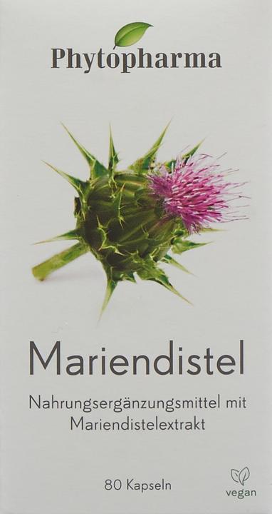 Produktbild Phytopharma Mariendistel (80 Stk., Kapseln)