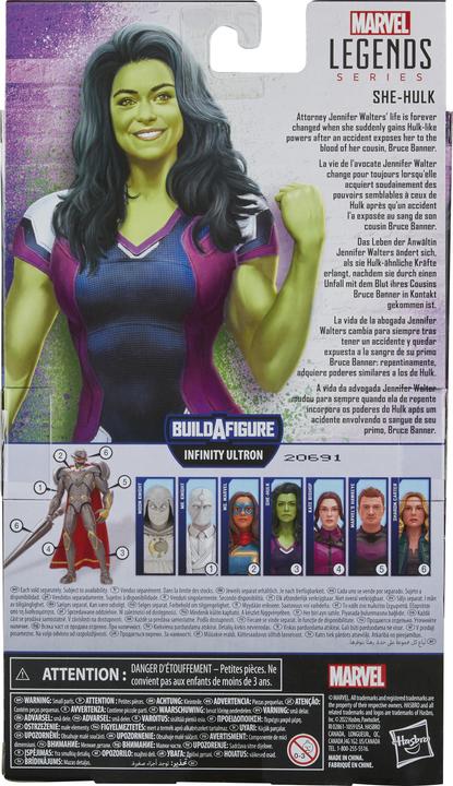 Image du produit Hasbro She-Hulk - Marvel Legends Series Action Figure (BAF Infinity Ultron) (15 cm)