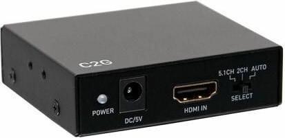 Produktbild C2G HDMI-Audio-Extractor mit TOSLINK, SPDIF und