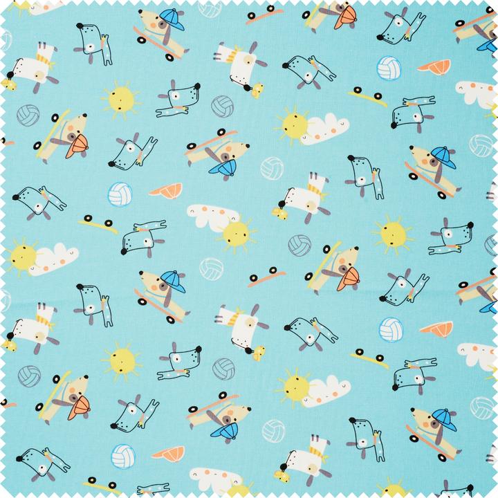 Immagine prodotto VBS Baumwoll-Stoff "Dog Fun", 150 cm breit, Meterware