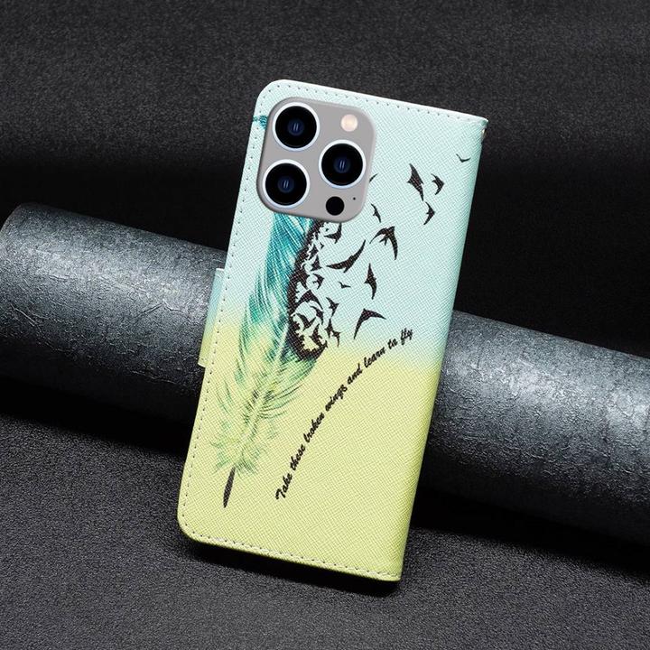 Actual product image Ueli Express iPhone 14 Pro Max book case case with card holder spring (Apple iPhone 14 Pro Max)