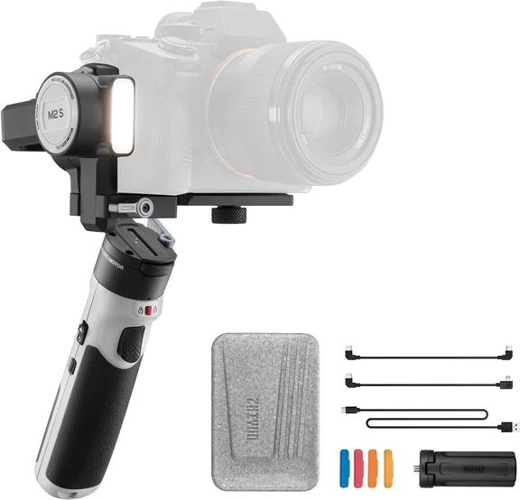 Image du produit Zhiyun Crane M2S (Appareil compact, Appareil photo reflex, Appareil photo à objectif interchangeable, Caméra d'action, 1 kg)