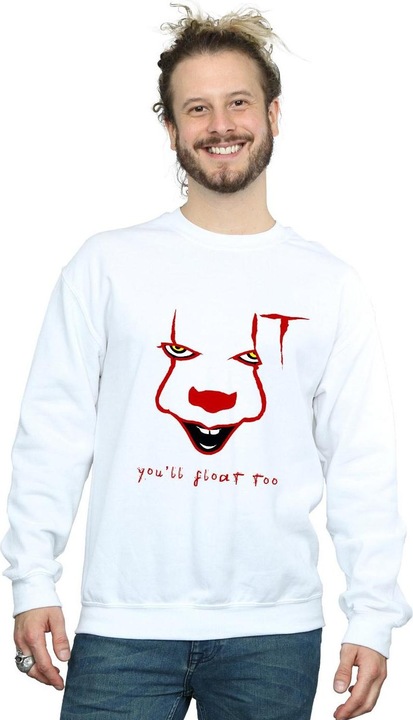 Immagine prodotto Universal Textiles Pennywise Float Felpa Uomo (L)