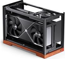 Produktbild Jonsbo T9 Black PC-Gehäuse, Mini-Gehäuse, ITX, PCIe 5.0 Riserkabel - silber (Mini-ITX)