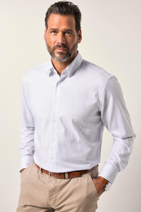 Immagine prodotto JP1880 JP 1880 Business-Streifenhemd, Langarm, EasyCare, Kentkragen, Modern Fit (XXL)