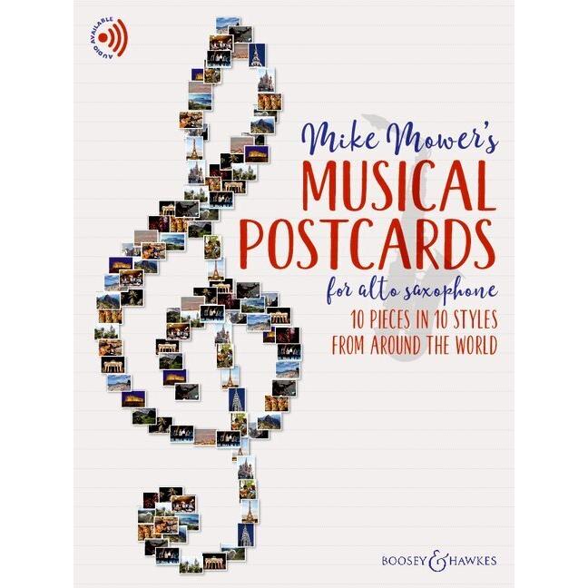 Musical Postcards for Alto Saxophone, Sachbücher von Mike Mower