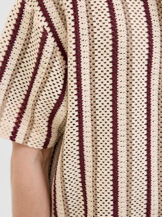 Produktbild Jack & Jones Jorbellagio Crochet Shirt Ss Sn (XXL)