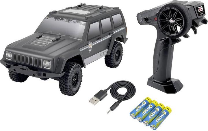 Produktbild Reely Mini Freemen Brushed 1 16 RC Einsteiger Modellauto Elektro Crawler Allradantrieb (RTR Ready-to-Run)