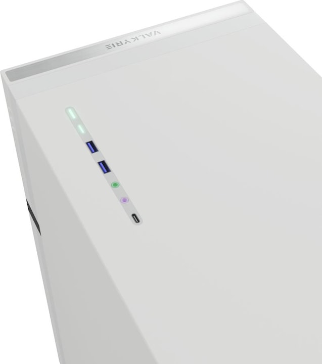 Productafbeelding Valkyrie VK02 LCD Wit (Mini-ITX, ATX, ITX, mATX)