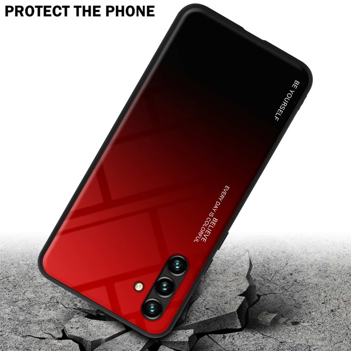 Actual product image Cadorabo TPU 2 colors glass envelope (Samsung Galaxy A13 5G)