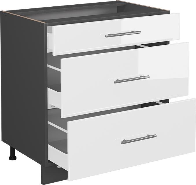 Actual product image Vicco Küchenunterschrank Fame-Line (80 x 51.5 x 81.5 cm)