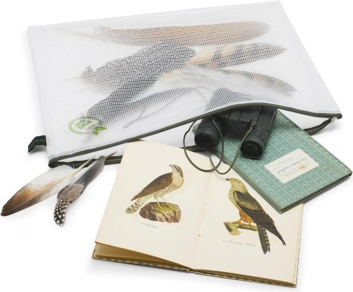 Produktbild Foldersys Reissverschlussbeutel B4 transparent/grün 0,20 mm (B4, 1x)