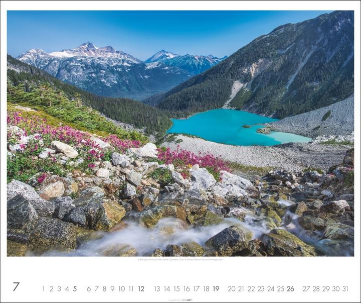 Produktbild Kanada Kalender 2026 - Der Ruf der Wildnis (55 x 46 cm)