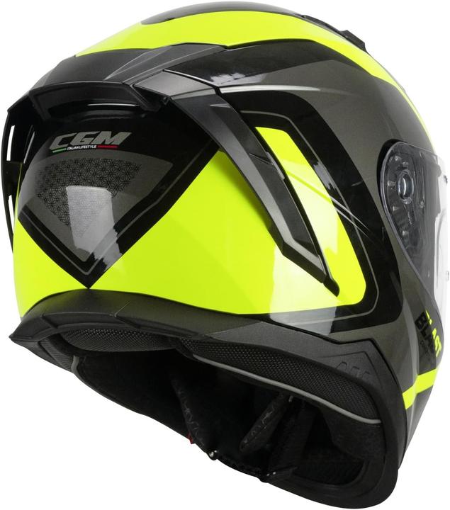 Immagine prodotto CGM Integral Helmet with ECE-R 22.06 Approval, HPT Shell, Retractable Sun Visor, Ventilation System (S)