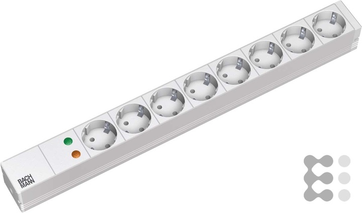 Actual product image Bachmann Steckdosenleiste (8 x, CEE 7/3, 2 m)