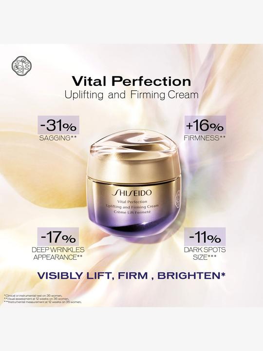 Actual product image Shiseido Vital Perfection Uplifting & Firming (50 ml, Day cream, SPF 30)