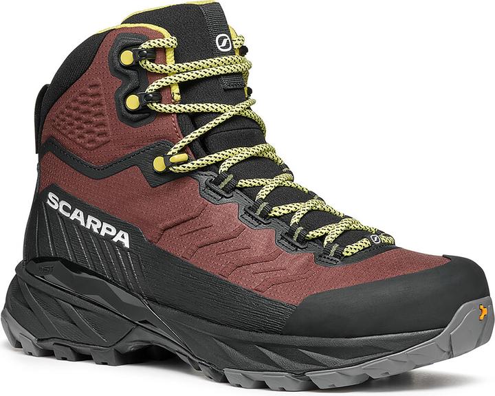 Vysoké trekové boty Scarpa Rush TRK GTX - pagoda blue/mango