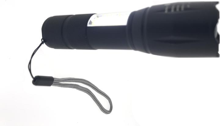 Actual product image ProPlus Torch tactical 5W LED + 3W COB 2-in-1 rechargeable (12.50 cm)