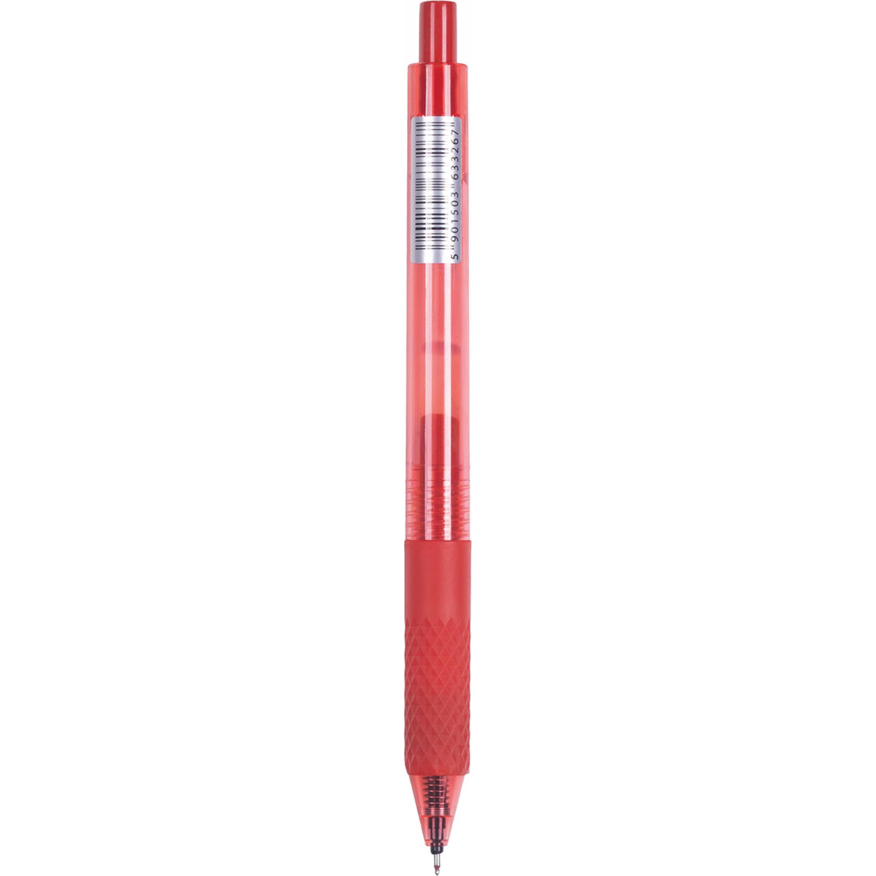 Office Products, Penne, Automatischer Gelstift (Red)