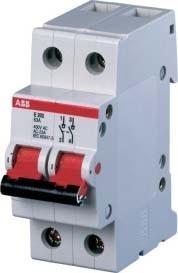 Actual product image ABB E202/63R Disconnector 63A pro M compact 2-pole