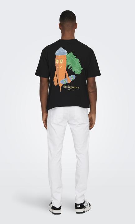 Produktbild Only & Sons ONSLoom weisse Slim Fit Jeans (31)
