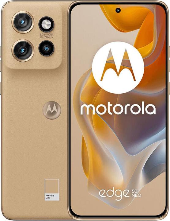 Actual product image Motorola Edge 50 Neo (256 GB, PANTONE Latte, 6.36", Dual SIM, 5G)